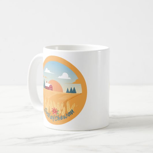 Mug Saskatchewan vintage (Devant gauche)