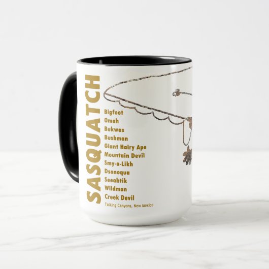 Mug Sasquatch (Devant gauche)
