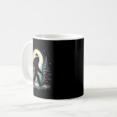Mug Sasquatch 67 Santa Bigfoot Christmas Tree Funny  (Devant gauche)
