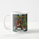 Mug Sasquatch Guitar Rockin' Around Christmas Tree (Gauche)