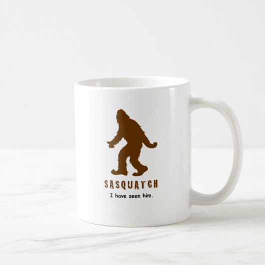 Mug Sasquatch - Je l'ai vu (Droite)
