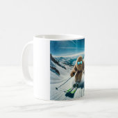 Mug Sasquatch le skieur (Devant gauche)