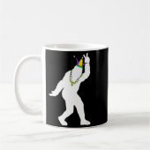 Mug Sasquatch masquerade mardi gras bigfoot croyant (Gauche)