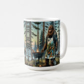 Mug Sasquatch Poisson Grillmaster Papa (Devant droit)