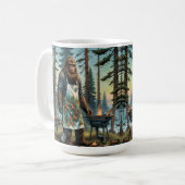 Mug Sasquatch Poisson Grillmaster Papa (Devant gauche)