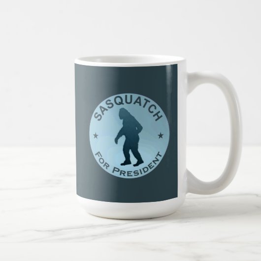 Mug Sasquatch pour président (Droite)