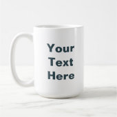 Mug Sasquatch pour président (Gauche)