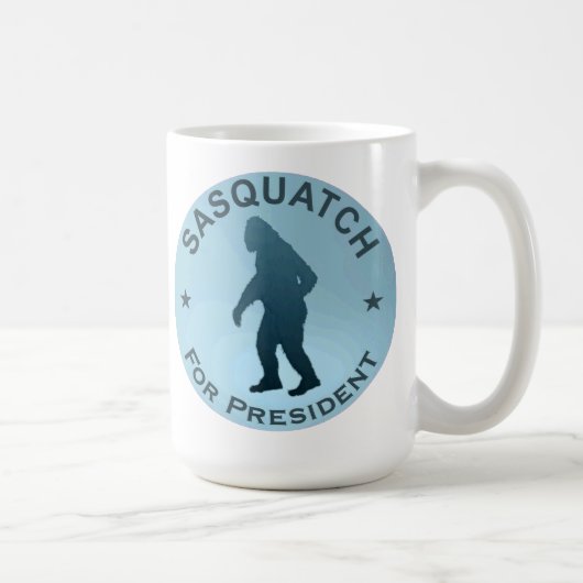 Mug Sasquatch pour président (Droite)