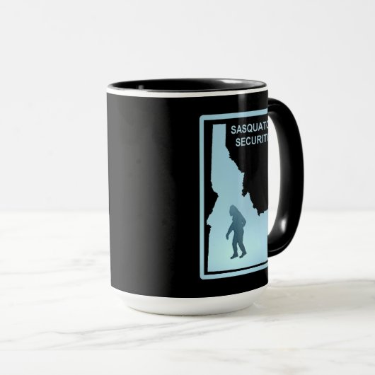 Mug Sasquatch Security - Idaho (Devant droit)
