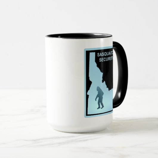 Mug Sasquatch Security - Idaho (Devant droit)