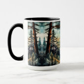 Mug Sasquatch Sondage Sa Terre et l'Océan (Gauche)