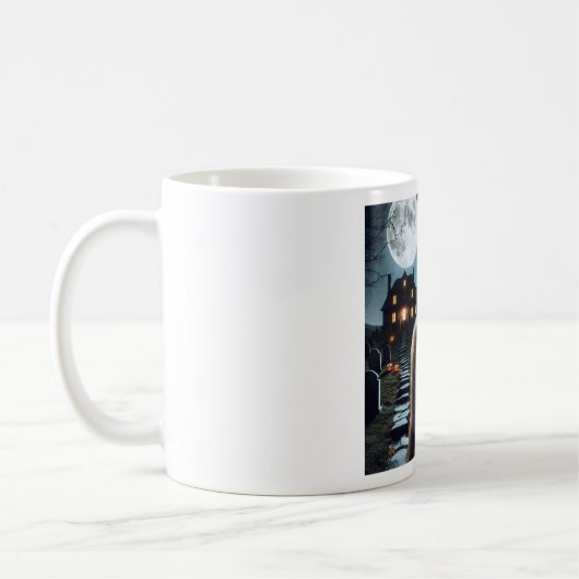 Mug Sasquatch sur Halloween (Gauche)