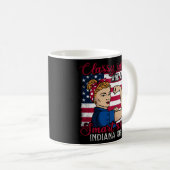 Mug Sassi Classique Et Une Assi Intelligente Fille Ind (Devant droit)