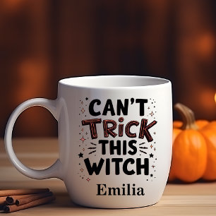 Mug Sassy Can't Trick This Witch Halloween Nom