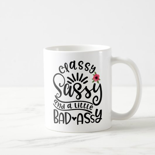 Mug Sassy Classique Et Un Peu Mauvais Assy Sassy Sud (Droite)