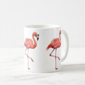 Mug Sassy Flamant rose Retro Vintage (Devant droit)