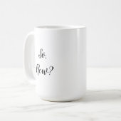 Mug Sassy Greeting (Devant gauche)
