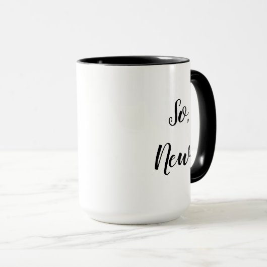 Mug Sassy Greeting (Devant droit)