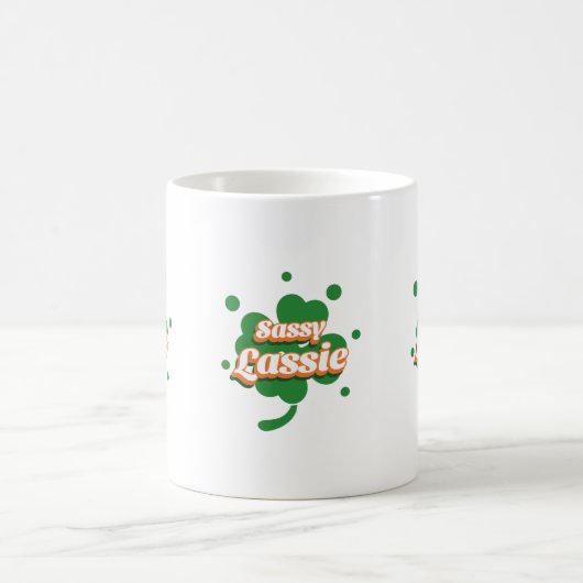 Mug SASSY LASSIE St. Patrick's Day (Centre)