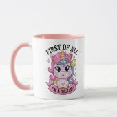 Mug Sassy sulky licorn (Gauche)