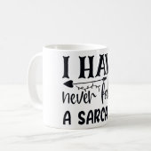 Mug Sassy, Une Citation Sarcastique Drôle De Sarcasme (Devant gauche)