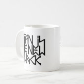 Mug Satan est le nouveau noir No.3 (le noir) (Devant gauche)