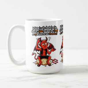 Mug Satan Femme Infidèle Péché Drôle Diable Mème