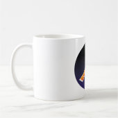 Mug Satellite dans l'espace (Gauche)