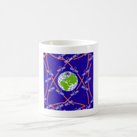 Mug Satellites orbitant la Terre (Centre)