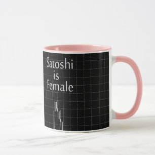 Mug Satoshi est une femme