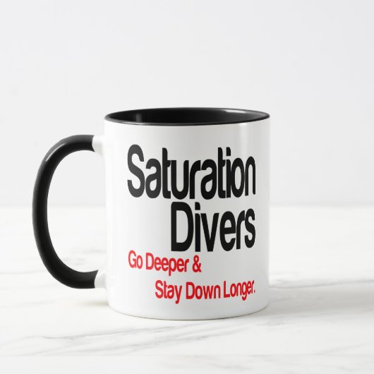 Mug Saturation Plongeurs Deeper (Gauche)