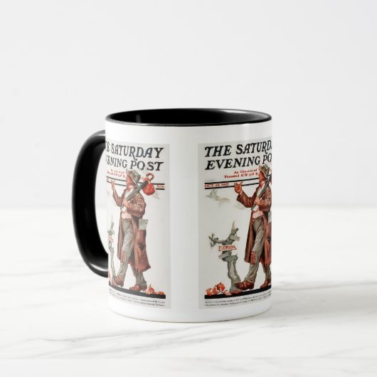 Mug Saturday Evening Post Oct 1925 (Devant gauche)