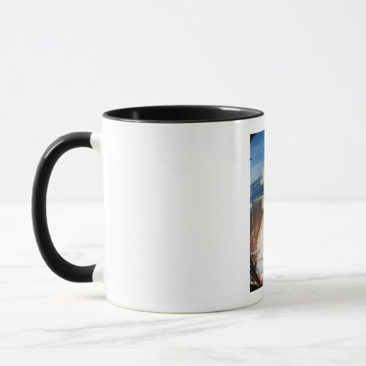 Mug Saturn V lancement de fusée 1969 Apollo Spacecraft (Gauche)