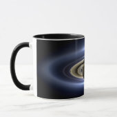Mug Saturne Éclipse le Soleil de Cassini Orbiter (Gauche)