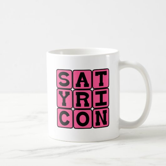 Mug Satyricon, Fiction latine (Droite)