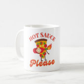 MUG SAUCE CHAUDE S'IL VOUS PLAÎT - PIZZA CHAUD AMOUR S (Devant gauche)
