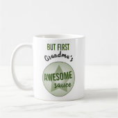 Mug Sauce Humoristique Mais Première Épatante Nom Pers (Gauche)