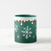 Mug Sauce neige verte de vacances Musique (Centre)