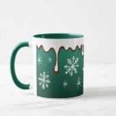 Mug Sauce neige verte de vacances Musique (Gauche)