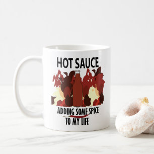Mug Sauce Piquante Ketchup Feu Piment Rouge