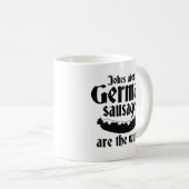 Mug Saucisses allemandes (Devant droit)