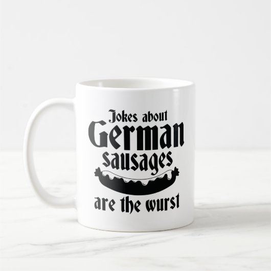 Mug Saucisses allemandes (Gauche)