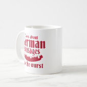 Mug Saucisses allemandes (Devant gauche)
