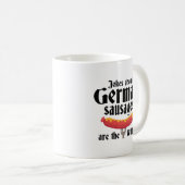 Mug Saucisses allemandes (Devant droit)