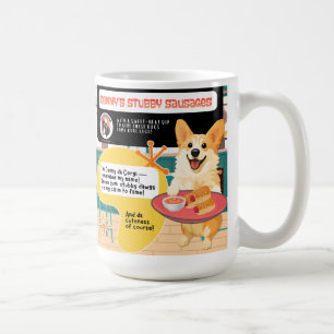 Mug SAUCISSES COURTES DE DENNY CORGI Art Muse Recette