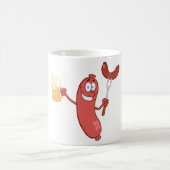 Mug Saucisses Et Bière (Centre)