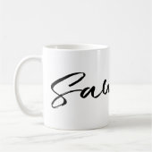 Mug Saudade Noir (Gauche)