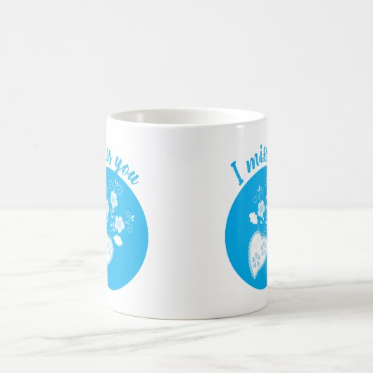 Mug Saudade veut dire que tu me manques coeur portugai (Centre)