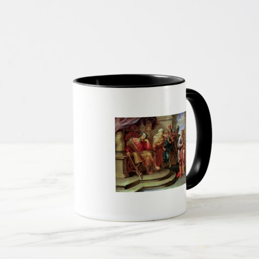 Mug Saul écoutant David jouant l'harpe (Devant droit)