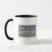 Mug Sault Ste. Marie, Michigan - Grande Lettre (Gauche)